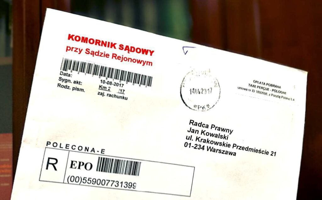 Po jakim czasie komornik wchodzi na konto i jak zajmuje konto bankowe